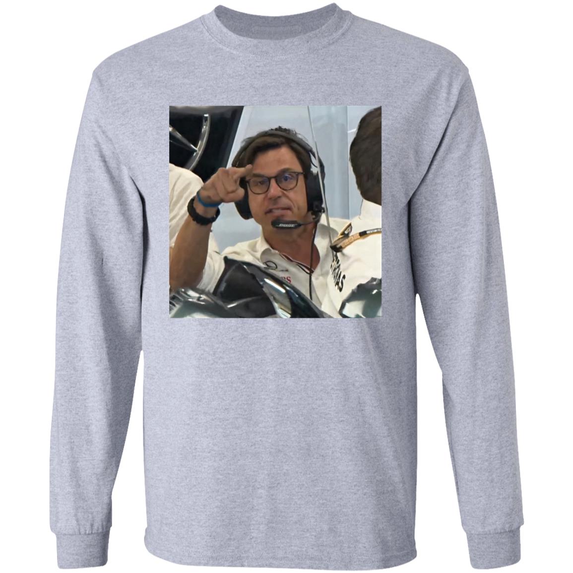 Mercedes-Amg Petronas F1 Team Toto Wolff Becomes The Latest F1 Meme After Brazil Gp Reaction Shirt Mercedes-Amg Petronas F1 Team Toto Wolff Becomes The Latest F1 Meme After Brazil Gp Reaction Shirt